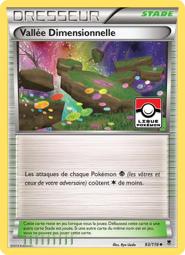 Scan HD carte Pokémon Vallée Dimensionnelle 93/119 — Vigueur Spectrale
