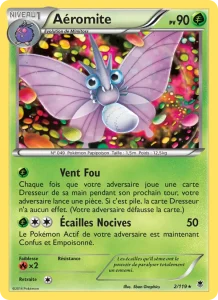 Carte Pokémon Aéromite 2/119