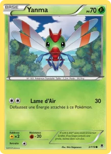 Carte Pokémon Yanma 3/119