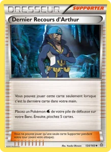 Carte Pokemon Dernier Recours d'Arthur 124/160 Primo-Choc