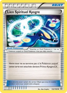 Carte Pokemon Lien Spirituel Kyogre 132/160 Primo-Choc