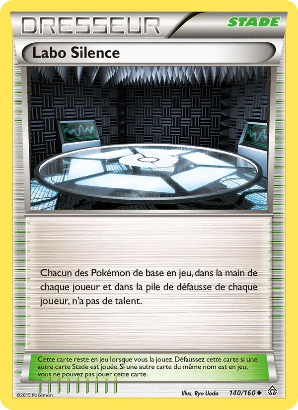 Scan HD carte Pokémon Labo Silence 140/160 — Primo-Choc