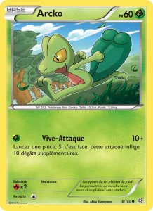 Carte Pokémon Arcko 6/160