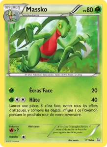 Carte Pokémon Massko 7/160