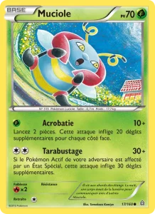 Carte Pokemon Muciole 17/160 Primo-Choc