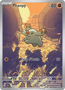 Carte Pokemon Phanpy 205/191 Étincelles Déferlantes
