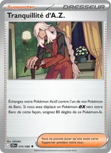 Carte Pokemon Tranquillité d'A.Z. 076/86 Chaos Ascendant