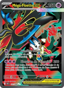 Carte Pokemon Méga-Floette-ex 101/86 Chaos Ascendant