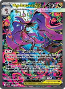 Carte Pokémon Méga-Kravarech-ex 118 Chaos Ascendant