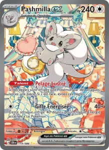 Carte Pokémon Pashmilla-ex 119 Chaos Ascendant