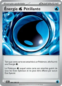 Carte Pokemon Énergie Water Pétillante 084/86 Chaos Ascendant