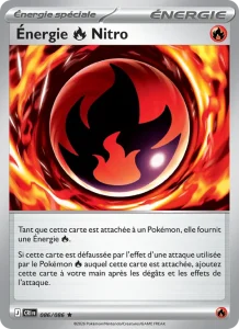 Carte Pokemon Énergie Fire Nitro 086/86 Chaos Ascendant