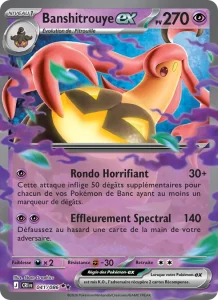 Carte Pokemon Banshitrouye-ex 041/86 Chaos Ascendant