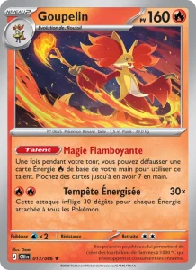 Carte Pokemon Goupelin 013/86 Chaos Ascendant