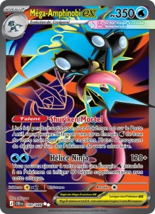 Carte Pokemon Méga-Amphinobi-ex 100/86 Chaos Ascendant